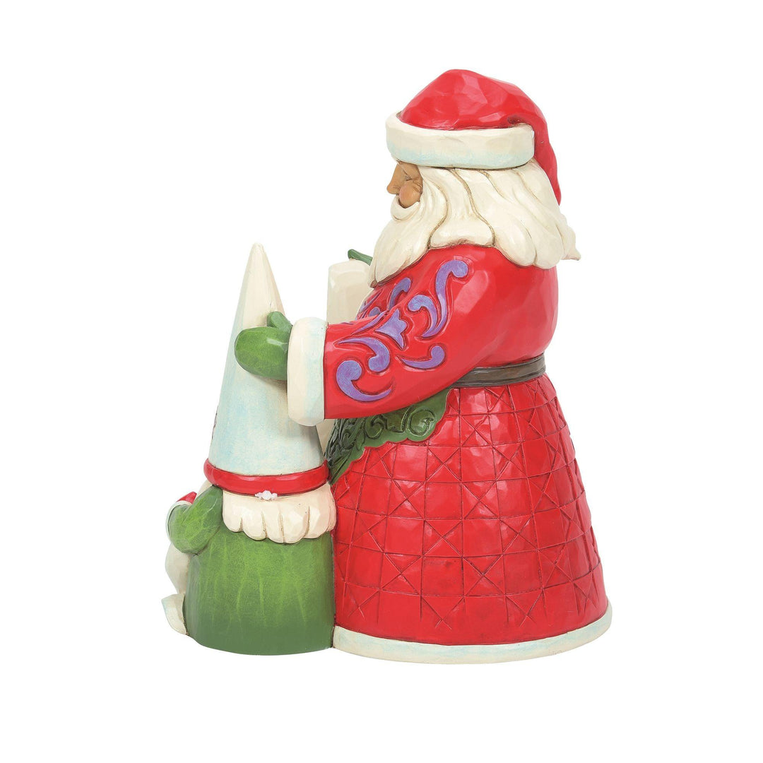 2022 Santa with Gnome - Heartwood Creek by Jim Shore - Enesco Gift Shop