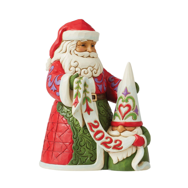 2022 Santa with Gnome - Heartwood Creek by Jim Shore - Enesco Gift Shop