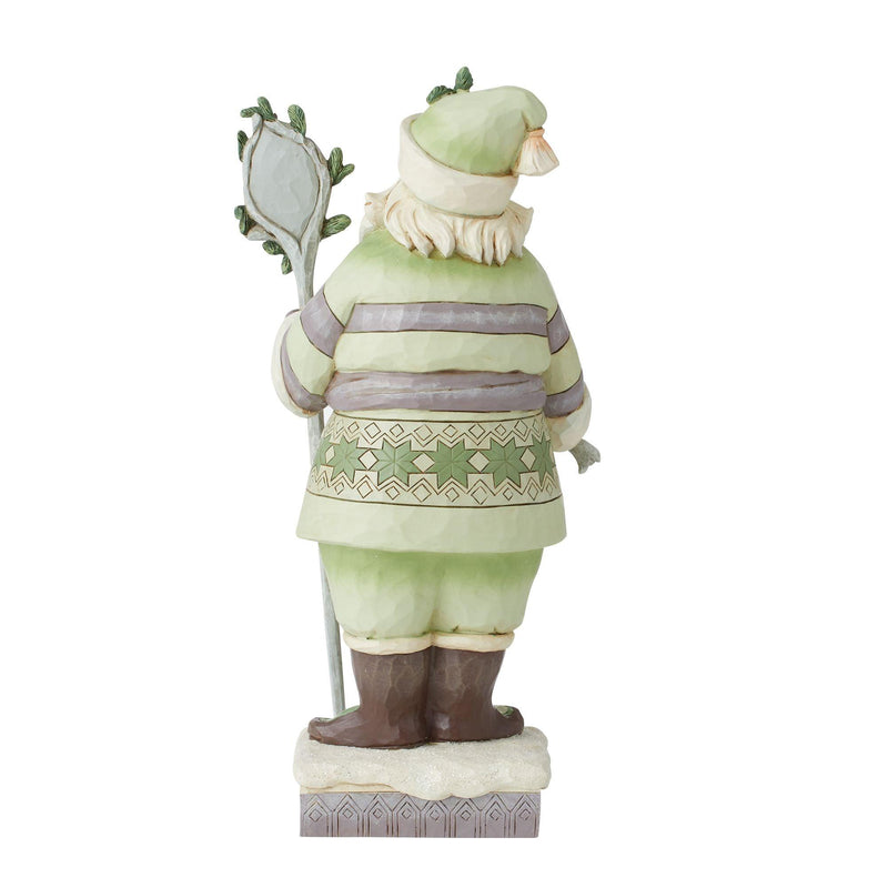 "Christmas in the Woods" Woodsy Santa Figurine - Heartwood Creek by Jim Shore - Enesco Gift Shop