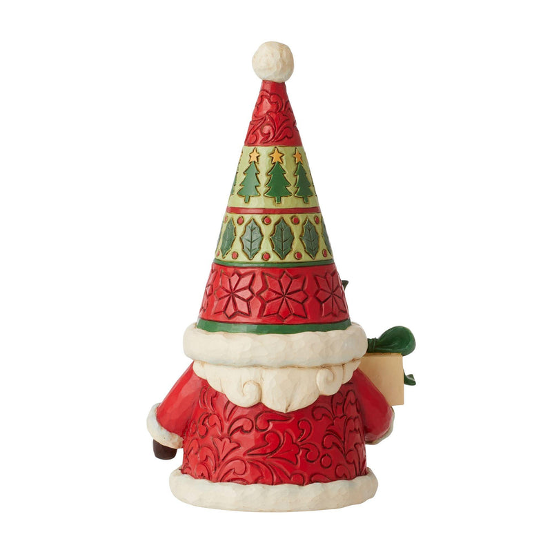 Santa Gnome Figurine - Heartwood Creek by Jim Shore - Enesco Gift Shop