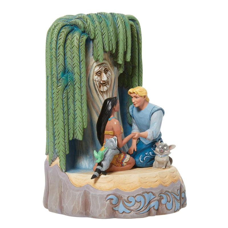 Pocahontas Carved by Heart - Disney Traditions by Jim Shore - Enesco Gift Shop