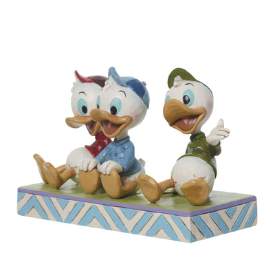 Terrific Trio (Huey Dewey & Louie Figurine) - Disney Traditions by Jim Shore - Enesco Gift Shop