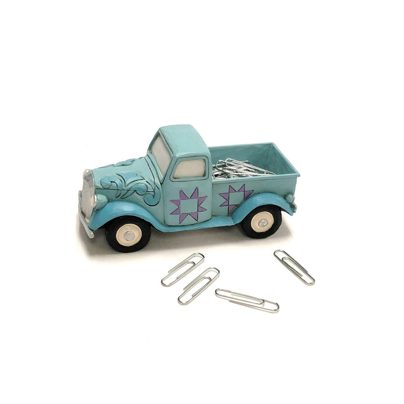 Blue Mini Pickup Figurine by Jim Shore - Enesco Gift Shop