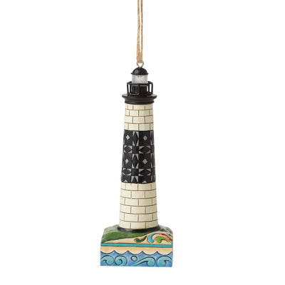 Big Sable - Michigan LED Hanging Ornament - Heartwood Creek by Jim Shore - Enesco Gift Shop