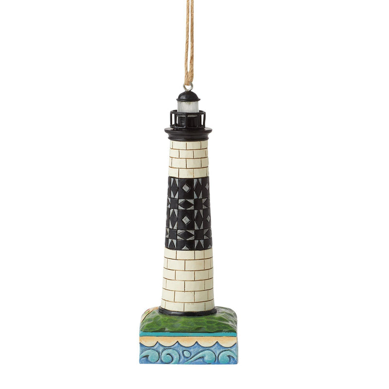 Big Sable - Michigan LED Hanging Ornament - Heartwood Creek by Jim Shore - Enesco Gift Shop