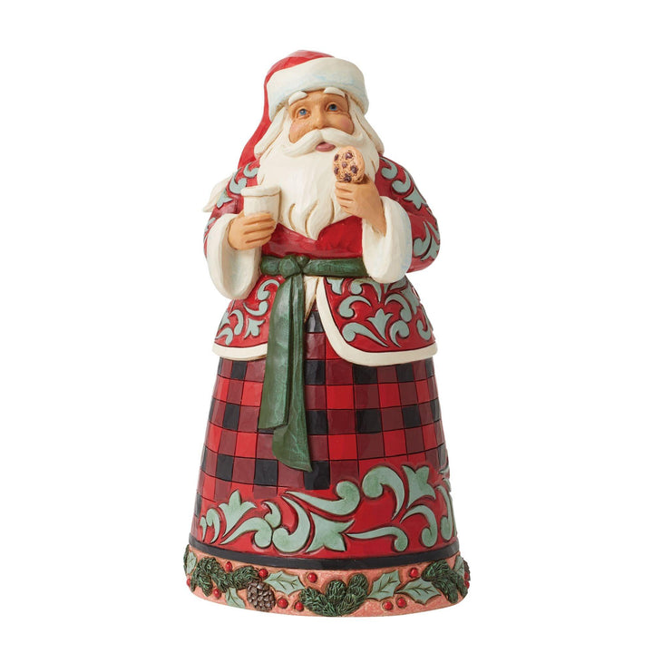 Highland Glen Mr & Mrs Claus Figurine - Heartwood Creek by Jim Shore - Enesco Gift Shop