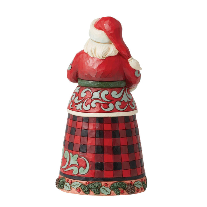 Highland Glen Mr & Mrs Claus Figurine - Heartwood Creek by Jim Shore - Enesco Gift Shop