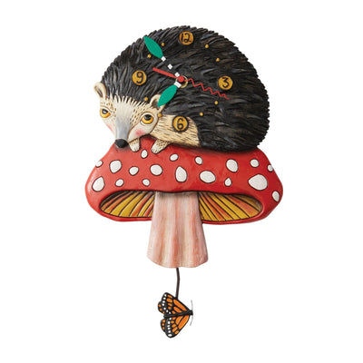 Hank the Hedgehog Clock by Allen Designs - Enesco Gift Shop