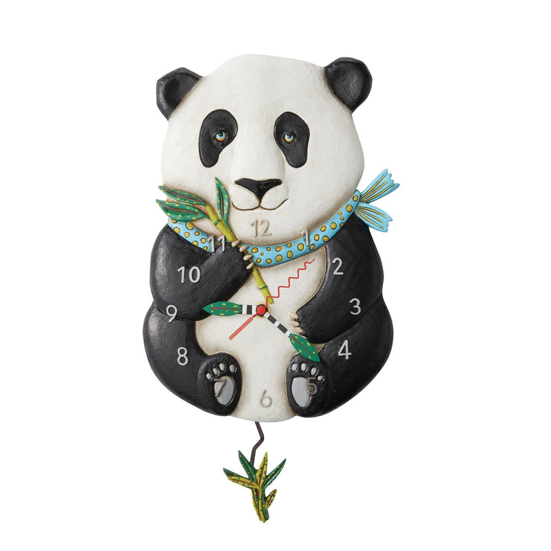 Snuggles the Panda Clock by Allen Designs - Enesco Gift Shop