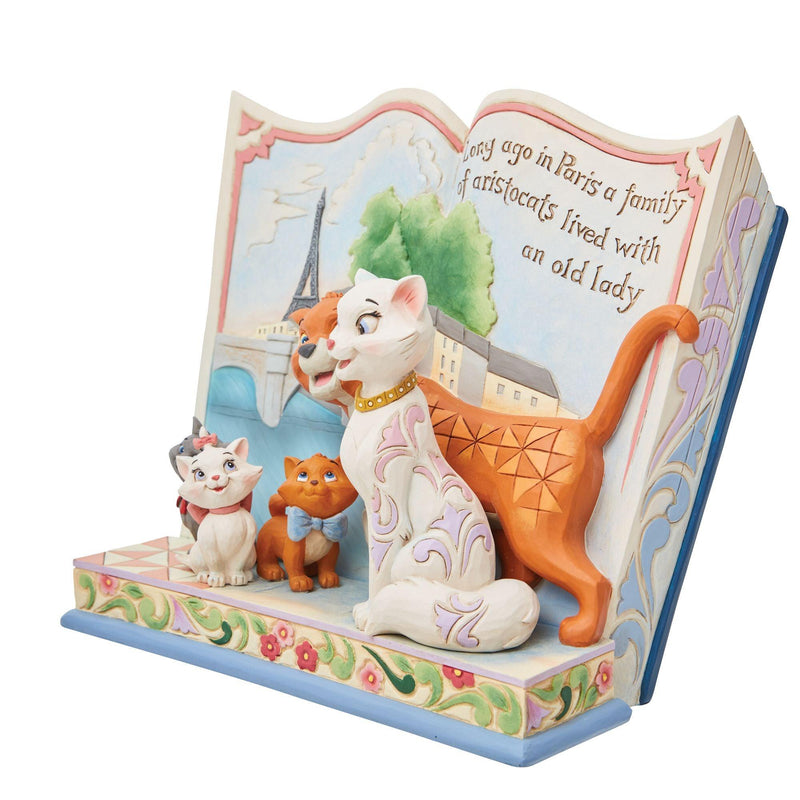 Long Ago in Paris (Aristocats Storybook Figurine) - Disney Traditions by Jim Shore - Enesco Gift Shop