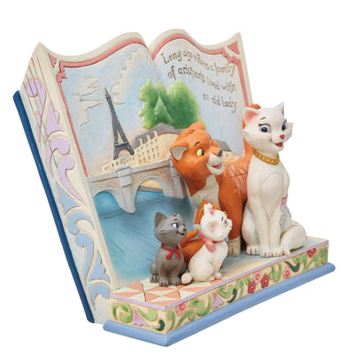 Long Ago in Paris (Aristocats Storybook Figurine) - Disney Traditions by Jim Shore - Enesco Gift Shop