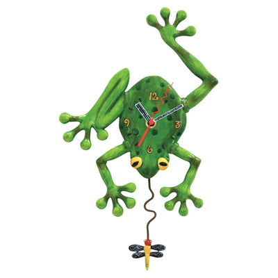 Frog Fly Clock - Enesco Gift Shop