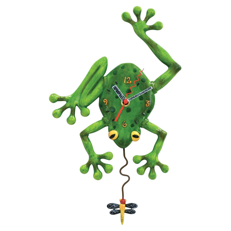 Frog Fly Clock - Enesco Gift Shop