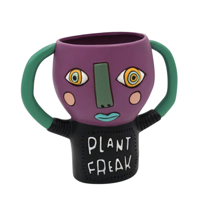 Plant Freak Planter (purple) - Enesco Gift Shop