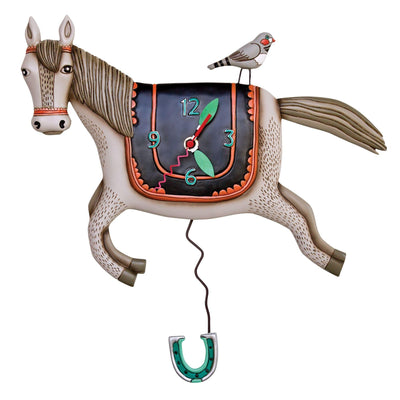 Woah Horsey Clock - Enesco Gift Shop