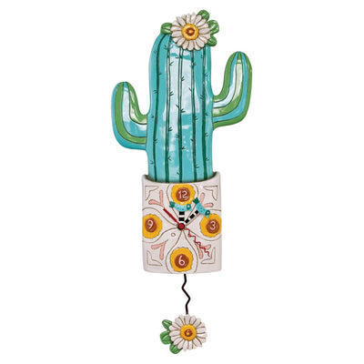 Desert Bloom Clock (cactus) - Enesco Gift Shop