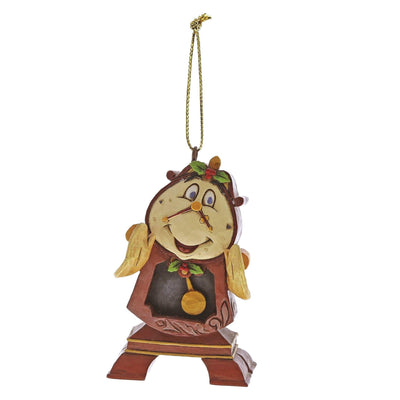 Cogsworth Hanging Ornament - Disney Traditions by Jim Shore - Enesco Gift Shop