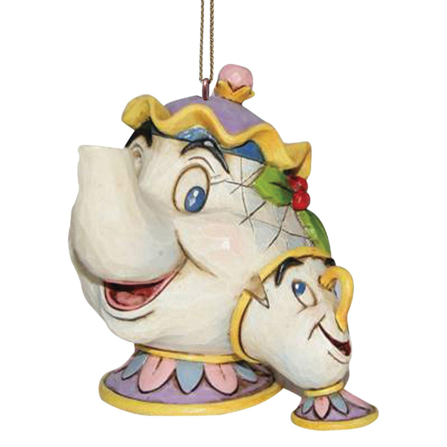 Mrs Potts & Chip Hanging Ornament - Disney Traditions by Jim Shore - Enesco Gift Shop