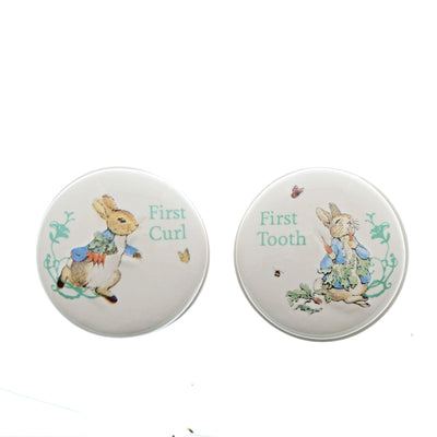 Peter Rabbit First Tooth & Curl Box by Beatrix Potter - Enesco Gift Shop