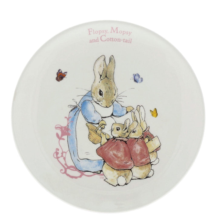 Flopsy, Mopsy & Cotton-tail Three-Piece Nursery Set by Beatrix Potter - Enesco Gift Shop