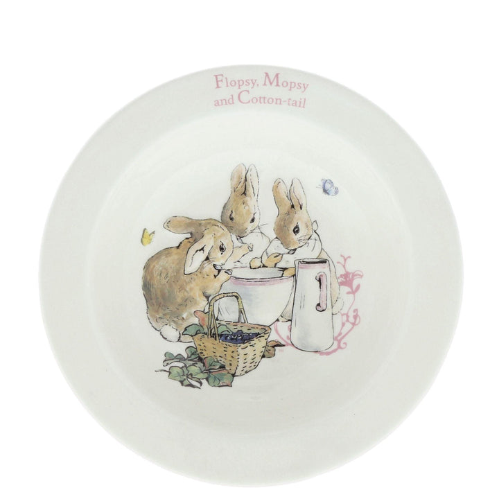 Flopsy, Mopsy & Cotton-tail Three-Piece Nursery Set by Beatrix Potter - Enesco Gift Shop