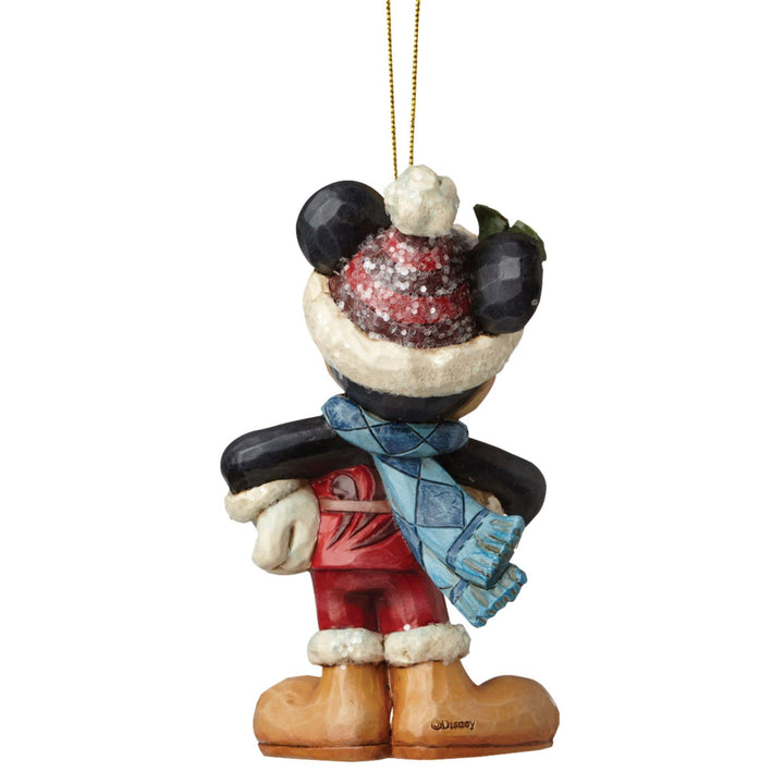 Sugar Coated Mickey Mouse Hanging Ornament - Disney Traditions by Jim Shore - Enesco Gift Shop