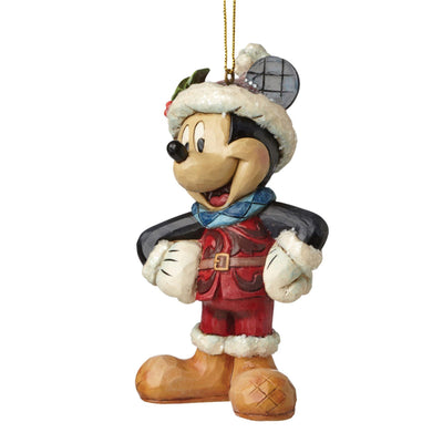 Sugar Coated Mickey Mouse Hanging Ornament - Disney Traditions by Jim Shore - Enesco Gift Shop