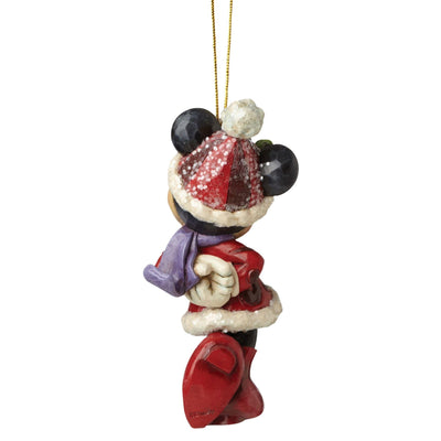 Sugar Coated Minnie Mouse Hanging Ornament - Disney Traditions by Jim Shore - Enesco Gift Shop