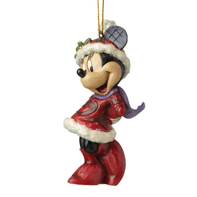 Sugar Coated Minnie Mouse Hanging Ornament - Disney Traditions by Jim Shore - Enesco Gift Shop