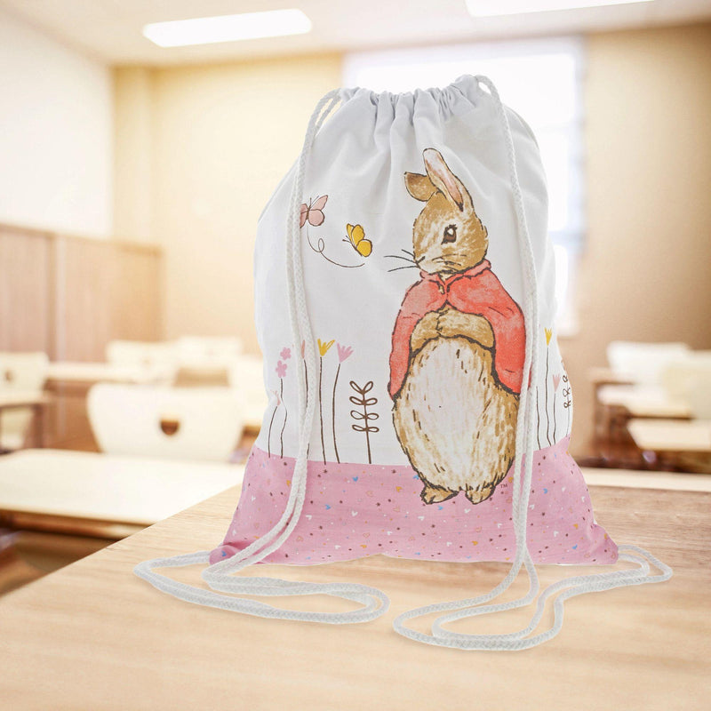Flopsy Drawstring Bag by Beatrix Potter - Enesco Gift Shop