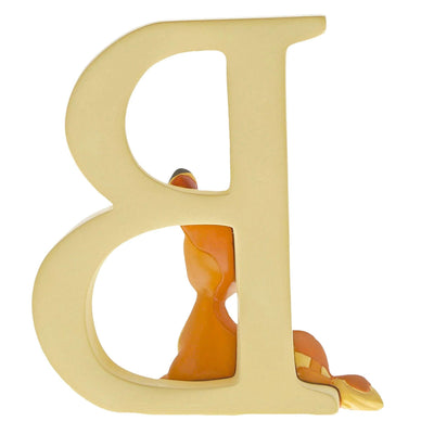 "B" - Bambi Decorative Alphabet Letter by Enchanting Disney - Enesco Gift Shop