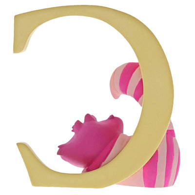 "C" - Cheshire Cat Decorative Alphabet Letter by Enchanting Disney - Enesco Gift Shop