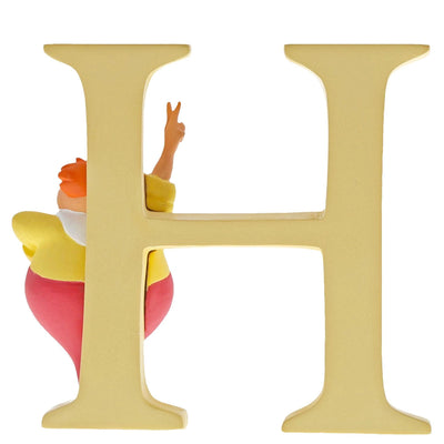 "H" - Tweedle Dee Decorative Alphabet Letter by Enchanting Disney - Enesco Gift Shop