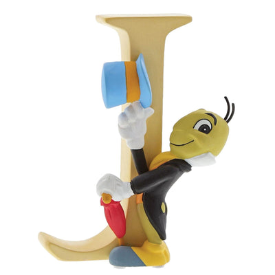 "J" - Jiminy Cricket Decorative Alphabet Letter by Enchanting Disney - Enesco Gift Shop