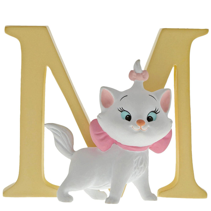 "M" - Marie Decorative Alphabet Letter by Enchanting Disney - Enesco Gift Shop