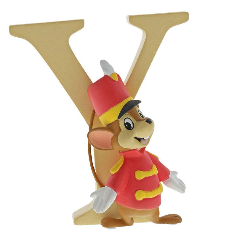 "Y" - Timothy Q Mouse Decorative Alphabet Letter by Enchanting Disney - Enesco Gift Shop