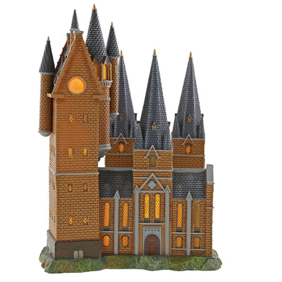 Hogwarts Astronomy Tower Illuminated Model Building- Harry Potter Village by D56 (EU Adaptor) - Enesco Gift Shop