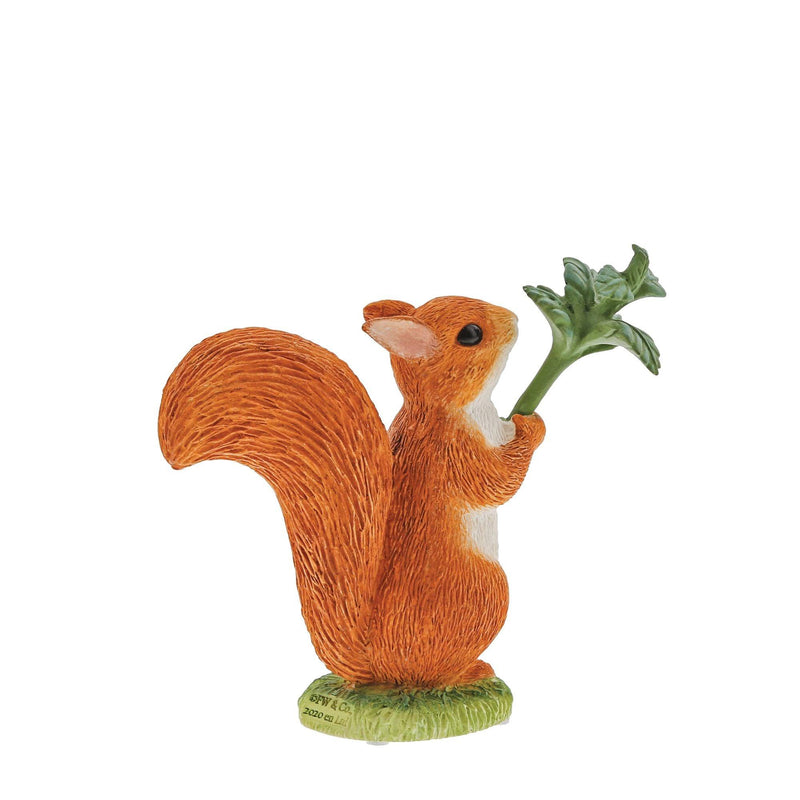 Squirrel Nutkin Mini Figurine - Enesco Gift Shop