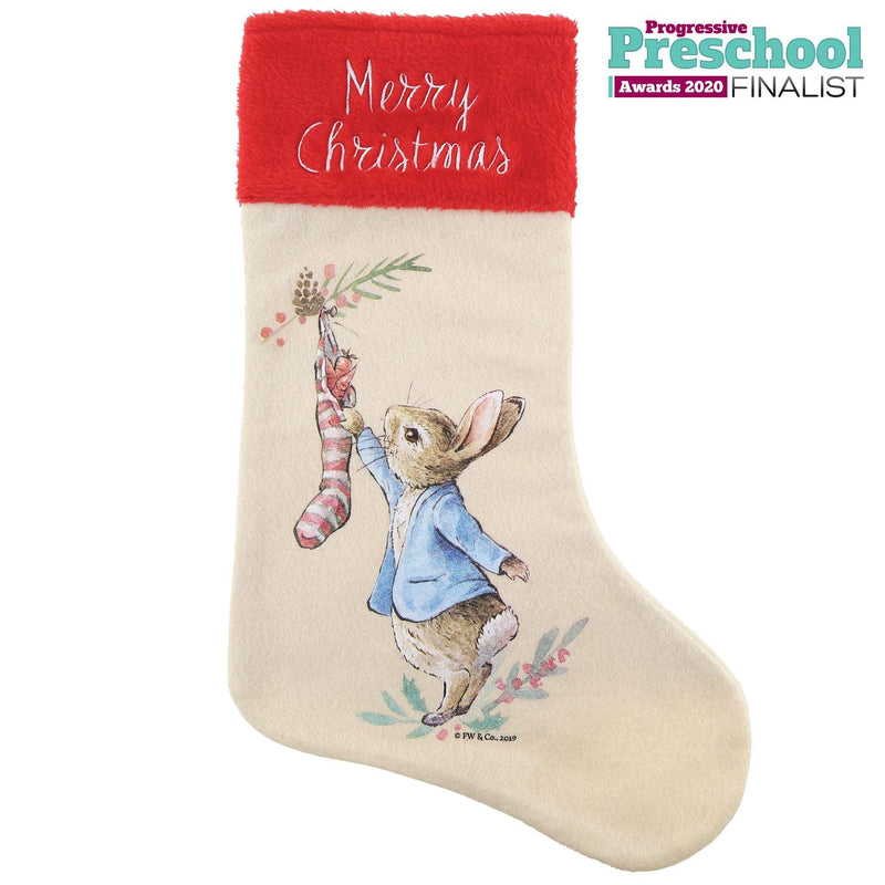 Peter Rabbit Christmas Stocking by Beatrix Potter - Enesco Gift Shop