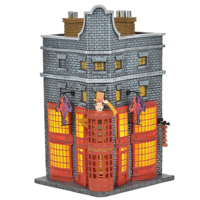 Weasleys' Wizard Wheezes Illuminated Model Building- Harry Potter Village by D56 - Enesco Gift Shop