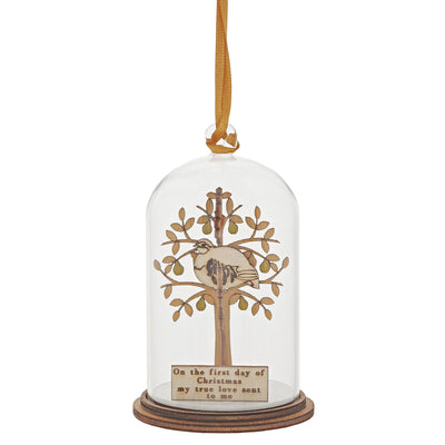 Partridge in a Pear Tree Hanging Ornament - Kloche - Enesco Gift Shop