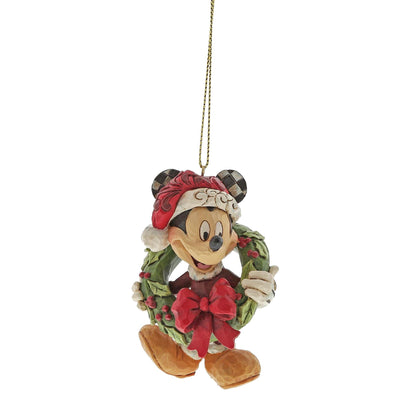 Disney Traditions by Jim Shore Mickey Mouse Hanging Ornament - Enesco Gift Shop
