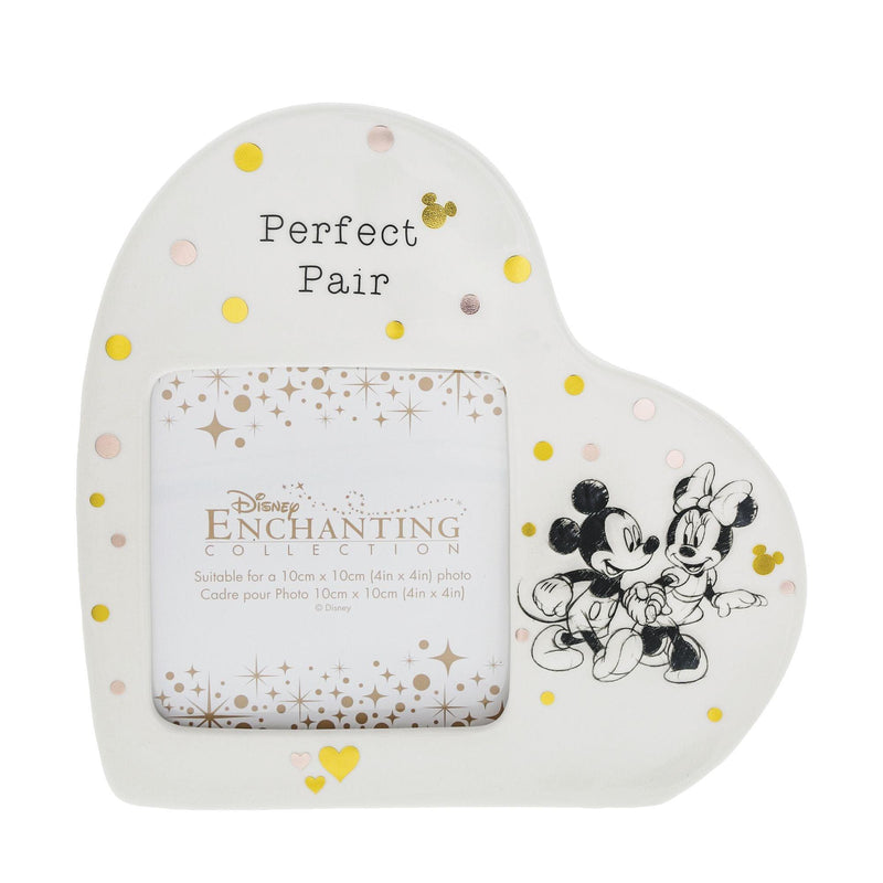 Mickey and Minnie Mouse Photo Frame by Enchanting Disney Collection - Enesco Gift Shop