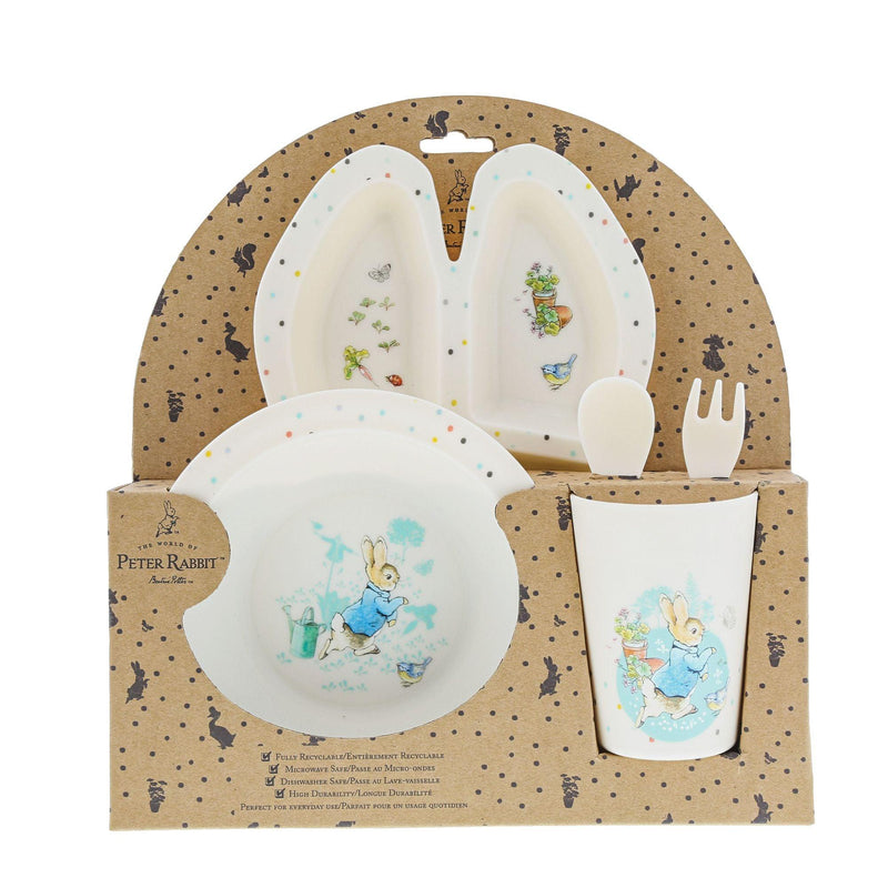 Peter Rabbit Dinner Set by Beatrix Potter - Enesco Gift Shop