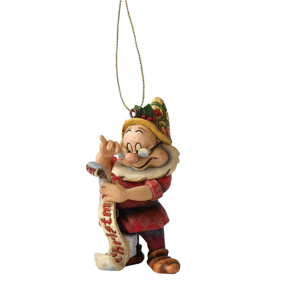 Doc Snow White Hanging Ornament - Disney Traditions by Jim Shore - Enesco Gift Shop