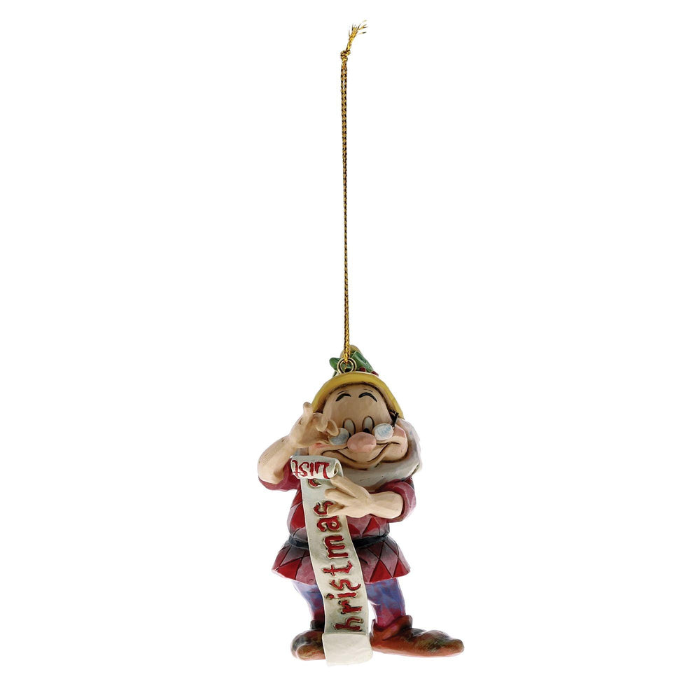 Doc Snow White Hanging Ornament - Disney Traditions by Jim Shore - Enesco Gift Shop